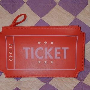 Ipsy "ticket" wristlet